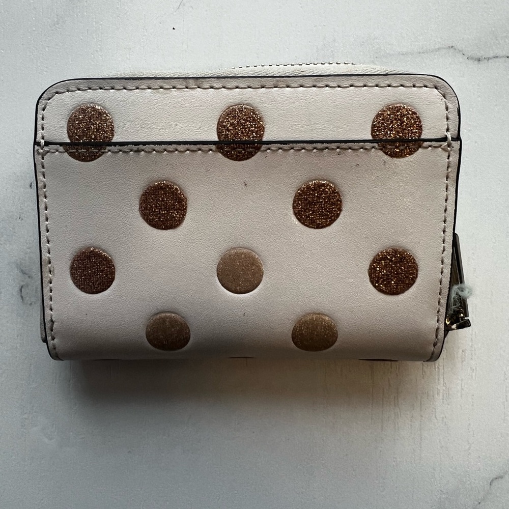 Kate Spade Wrapping Party small zip card case - Picture 2 of 7